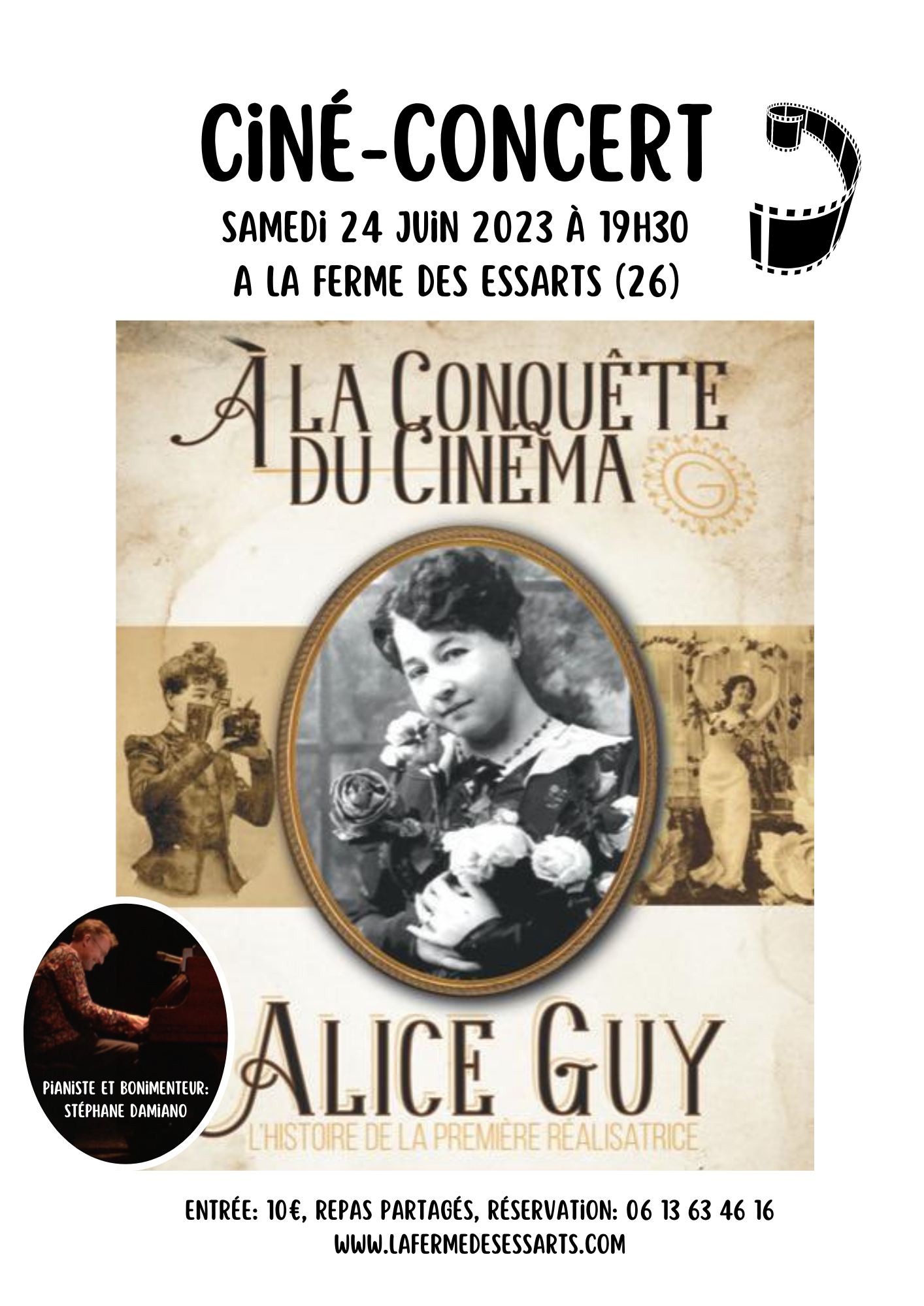 Ciné concert Alice Guy
